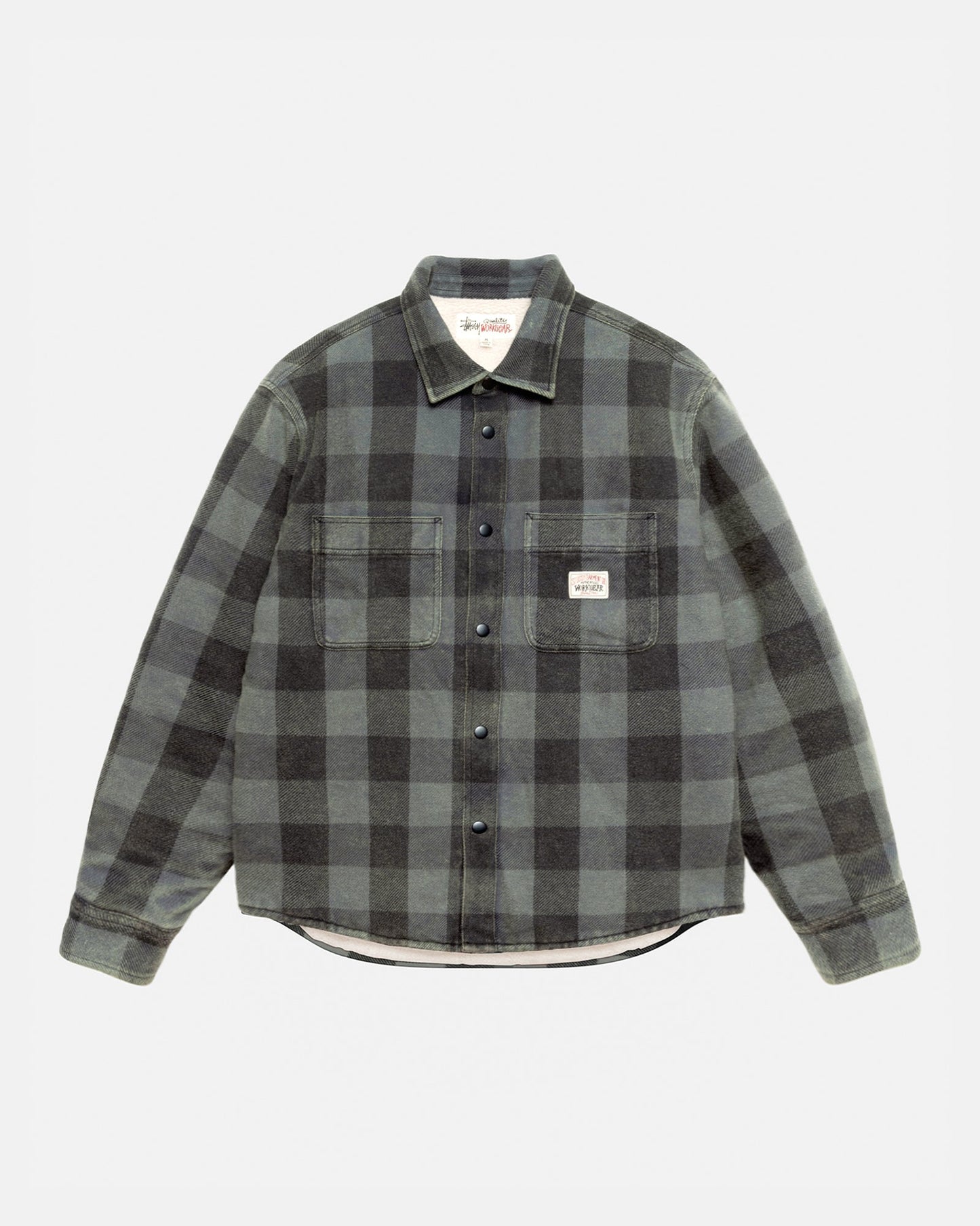 SHERPA LINED BUFFALO PLAID SHIRT