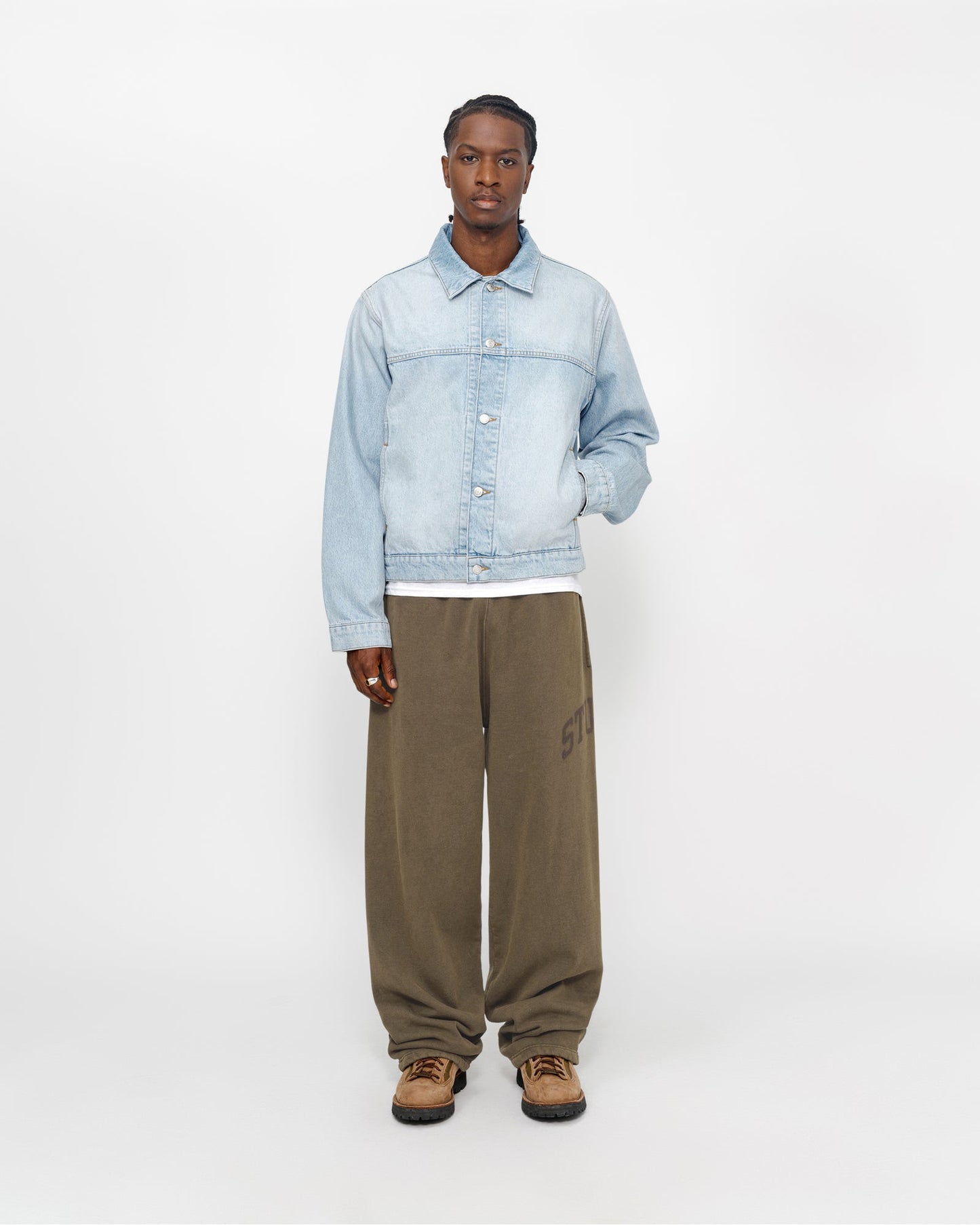 FLEECE PANT FADED GRAPHIC